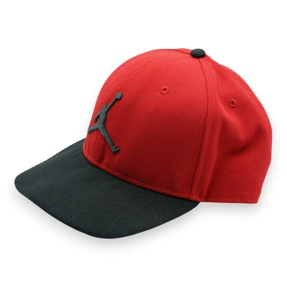 Jordan‎ Jumpman Adjustable SnapBack Hat Cap One Size Fits Most Red/Black